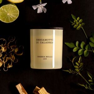 Cereria Molla Bergamotto di Calabria Candle. Nearly New!